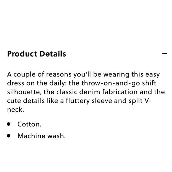 J. Crew Denim V-neck Dress - Picture 6 of 8